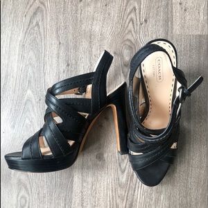 COACH Leather Heels